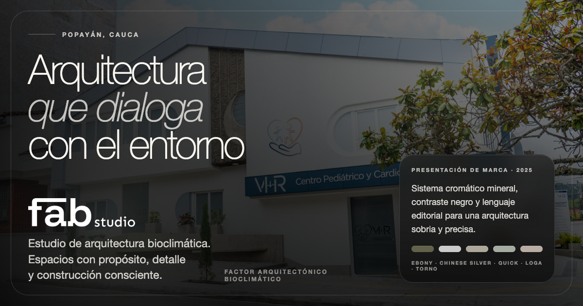 FAB STUDIO — Arquitectura que dialoga con el entorno